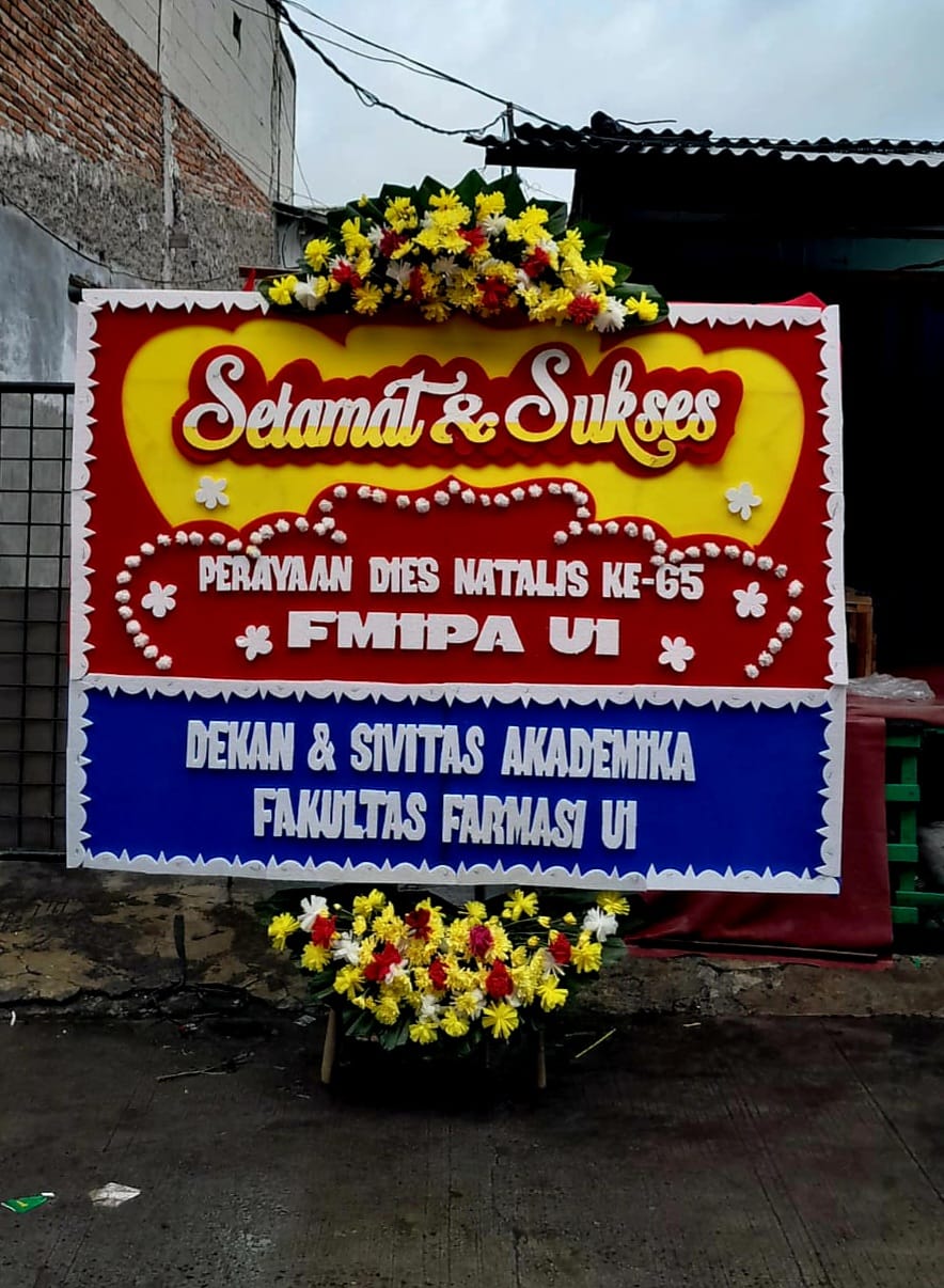 Selamat & Sukses Ukuran 2m x 1.5m Tipe 3