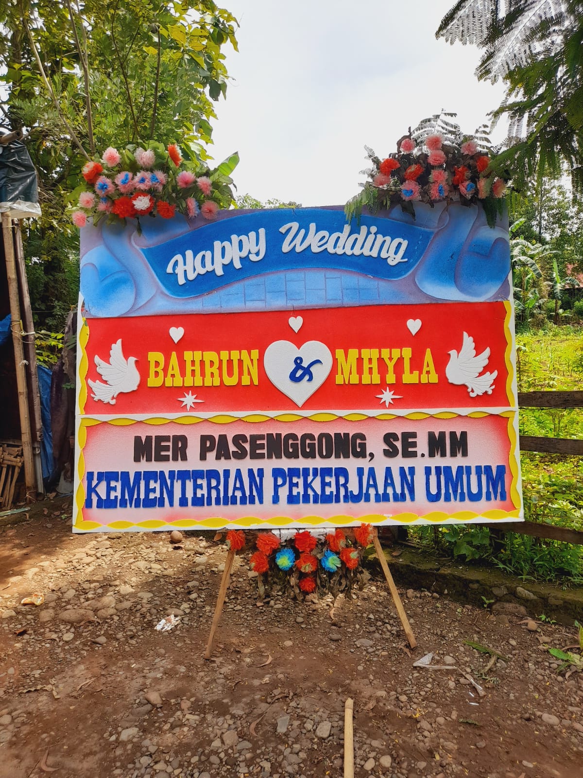 Papan Bunga Gowa Makassar