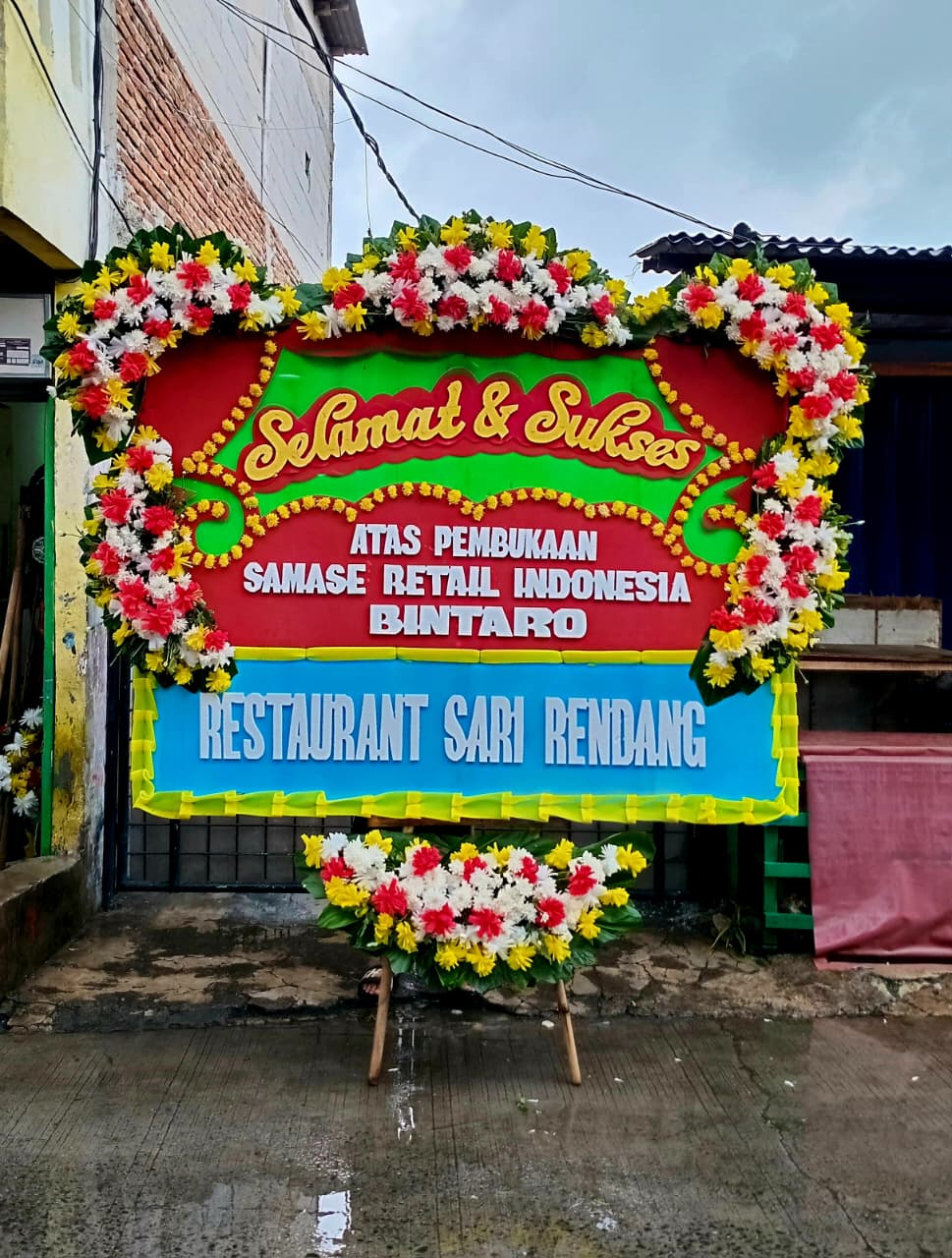 Selamat & Sukses Ukuran 2m x 1.5m Jambul 5 Tipe 2