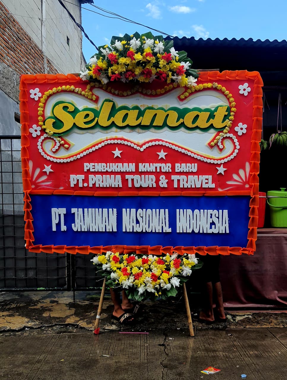 Selamat & Sukses Ukuran 2m x 1.5m Tipe 6
