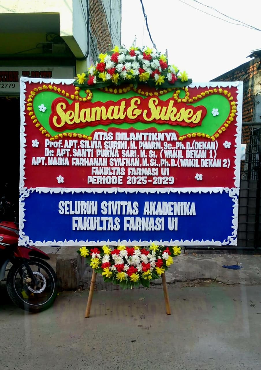 Selamat & Sukses Ukuran 2m x 1.5m Tipe 2