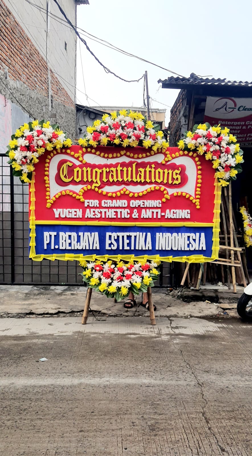 Congratulations 2 x 1.25m Jambul 3 Type 3