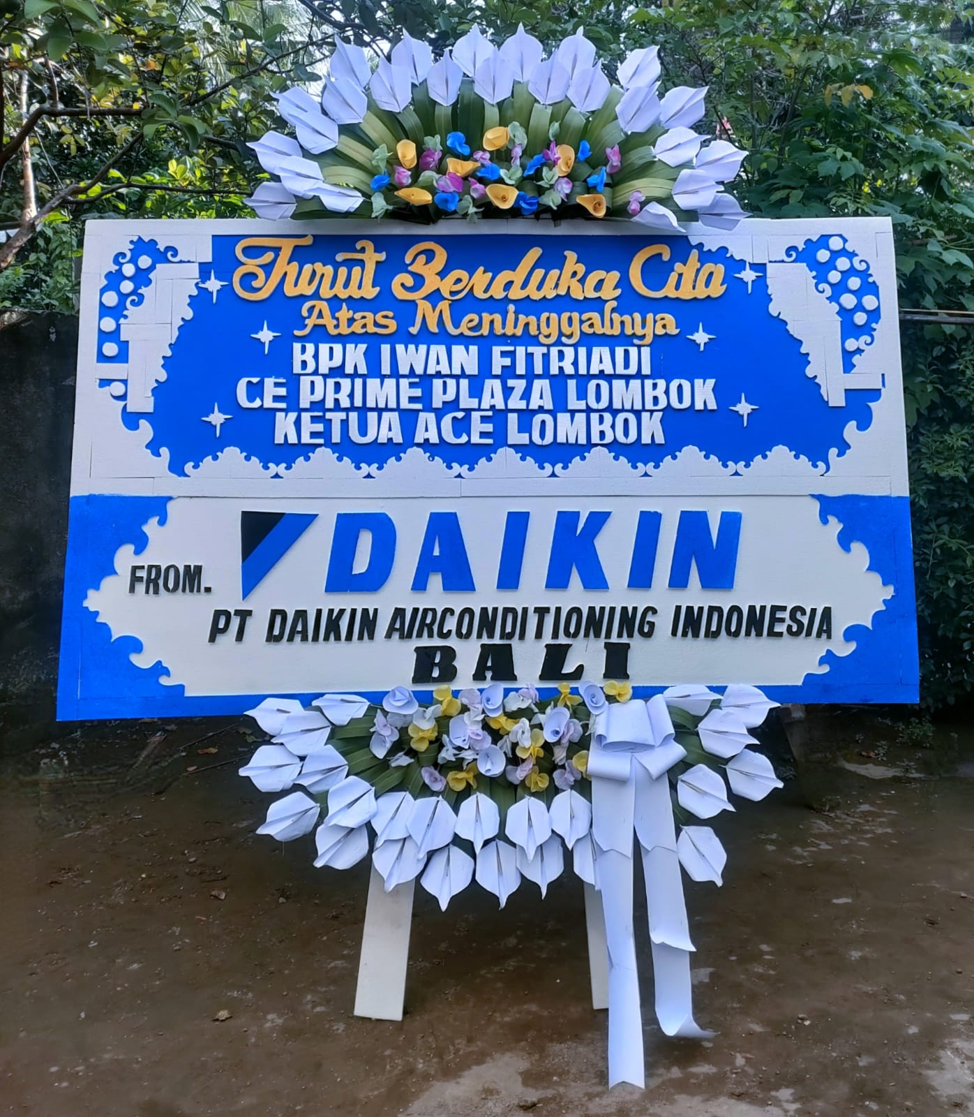 Papan Bunga Mataram NTB Type 2