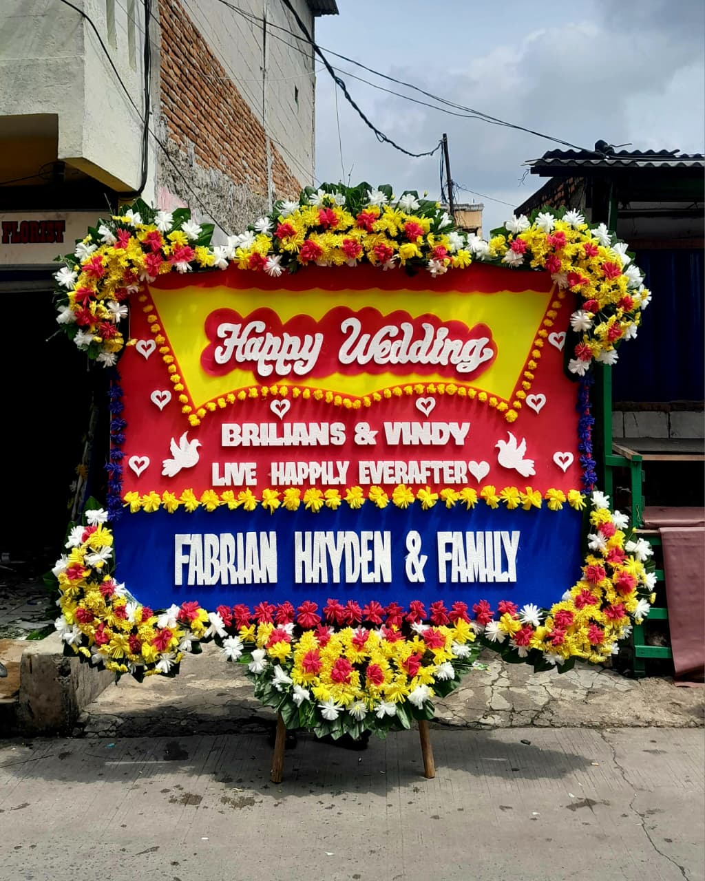 Wedding 2 x 1.5m Jambul 5 Type 1