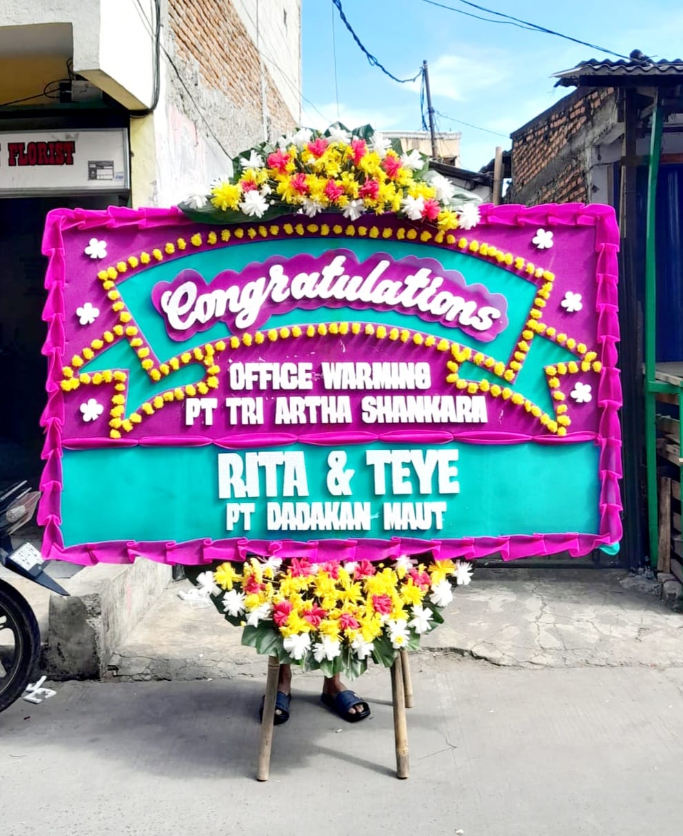 Congratulations 2 x 1.25m Tipe 9